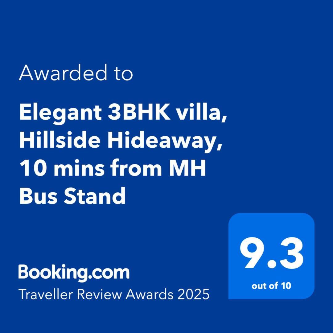 Private & Elegant 3Bhk Villa, Hillside Hideaway, 10 Mins From Mh Bus Stand ออรังกาบัด ภายนอก รูปภาพ